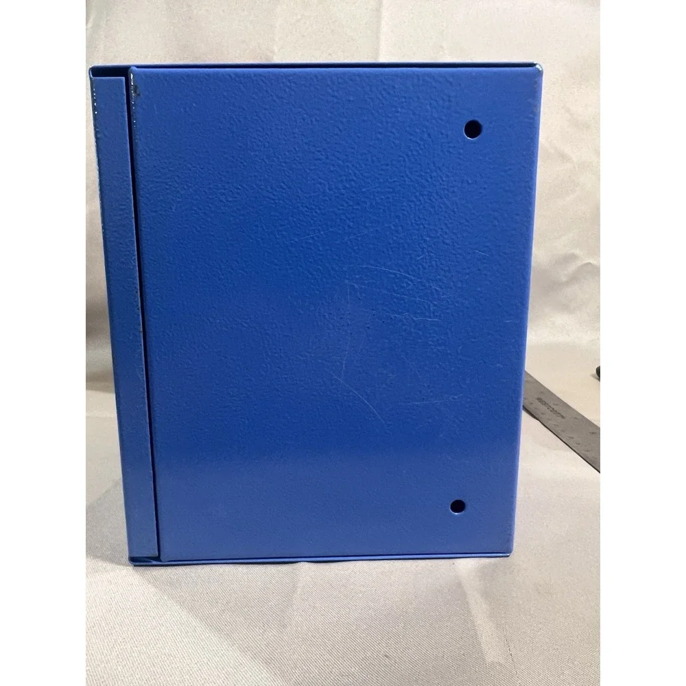 TIP/SUGGESTION/DONATION BOX W/KEY‎ WALL/COUNTER ATTACHMENT HOLES (2507)